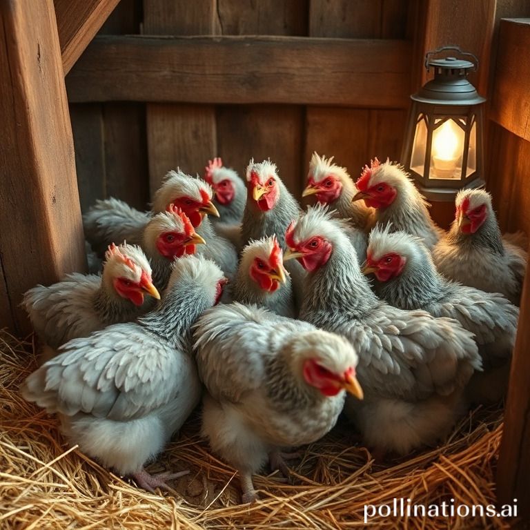 how to tell if chickens are too cold